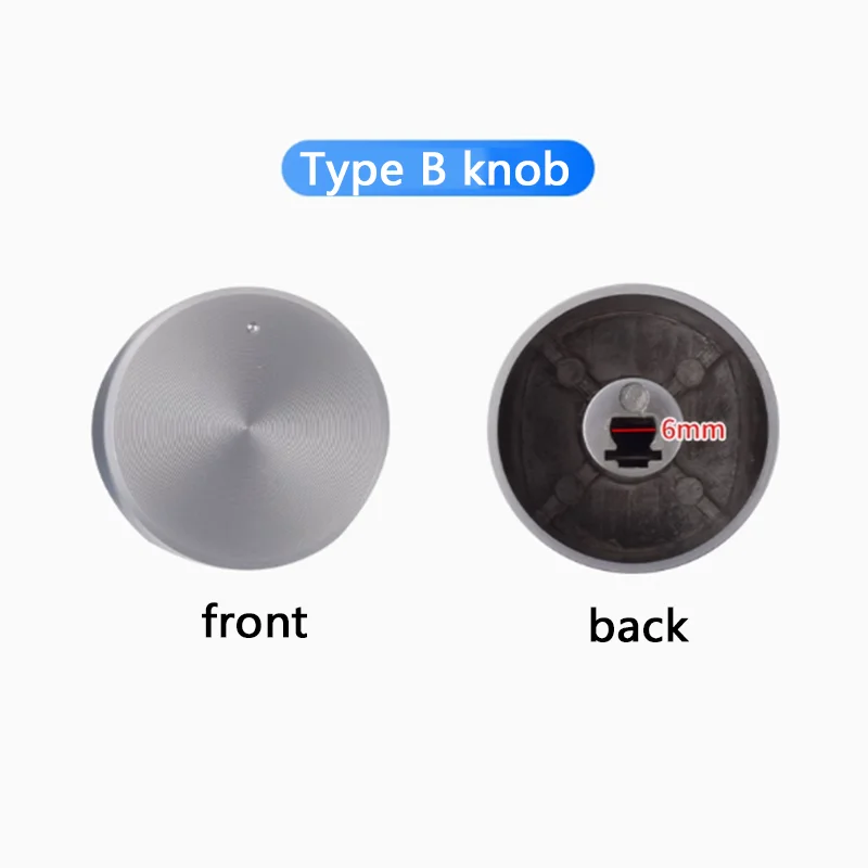 For Siemens & Bosch Gas Stove Knob Replacement - 6mm Ignition Switch Button for Cooker