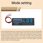Intelligent Battery Display Lithium Battery Level Indicator DC 7-55V 18650 Lipo Li-ion Capacity Board DIY Charging Tester