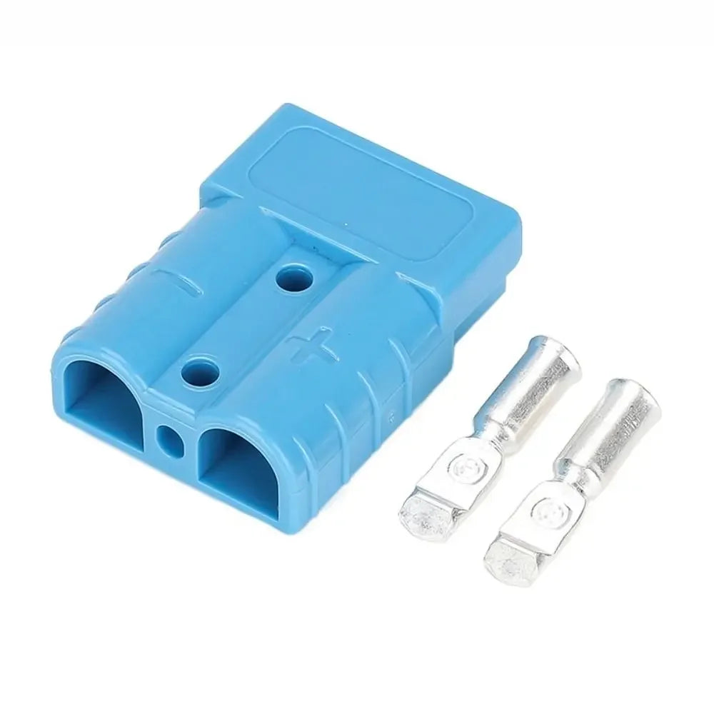 Power Connectors 50 AMP Plug Cable Terminal 600V Grey Red Quick Plug Connector Battery Power Connector