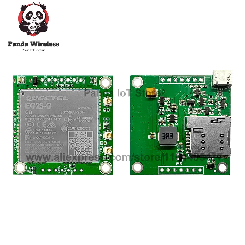 1pcs Quectel EG25-G EG25-GGB 4G Development Board GNSS CAT4 Core board LTE Module Compatible With EC25 EC21 EC20 EG21-G