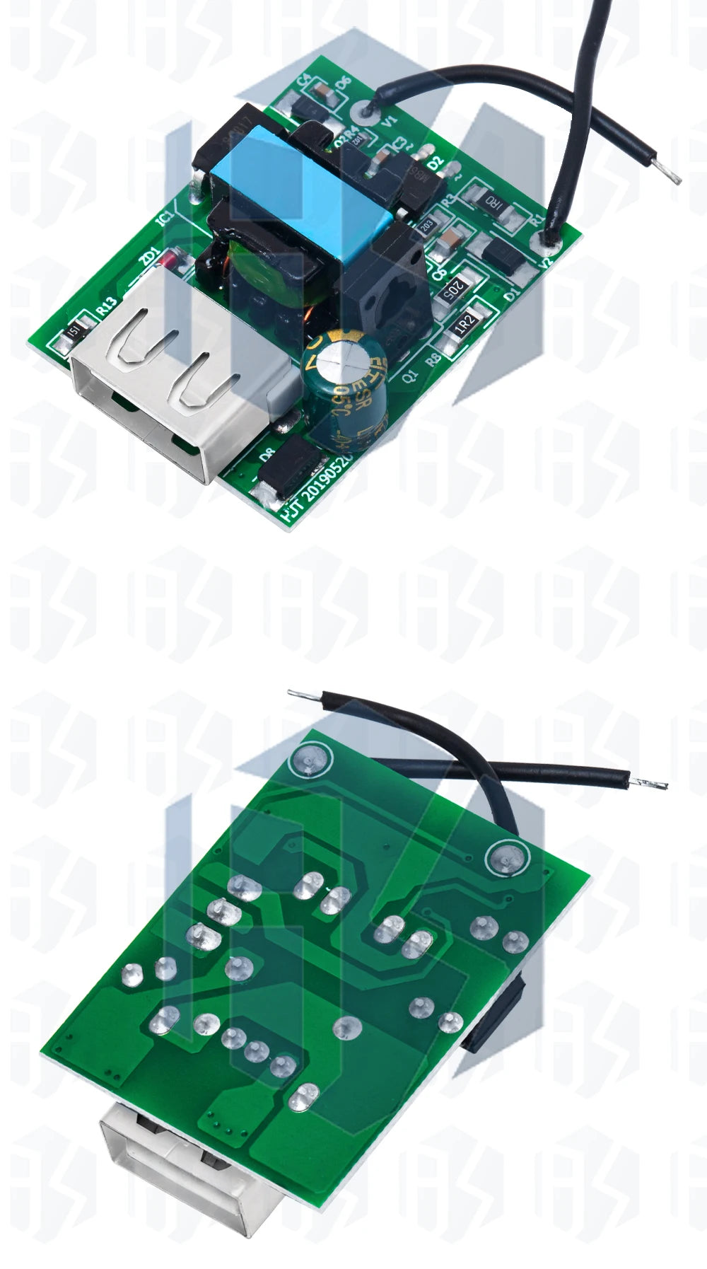 USB DC Step Down Module Isolated Power Supply Buck Converter Stabilizer 12V 24V 36V 48V 72V to 5V 1A