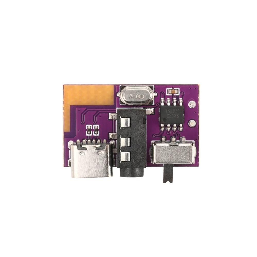 1-10 PCS DIY BT Audio Receiver Board DC 3.5V-5V 5W Mono Amplifier Decoder Board MP3 Player TWS 3.5mm AUX Speaker Stereo Module