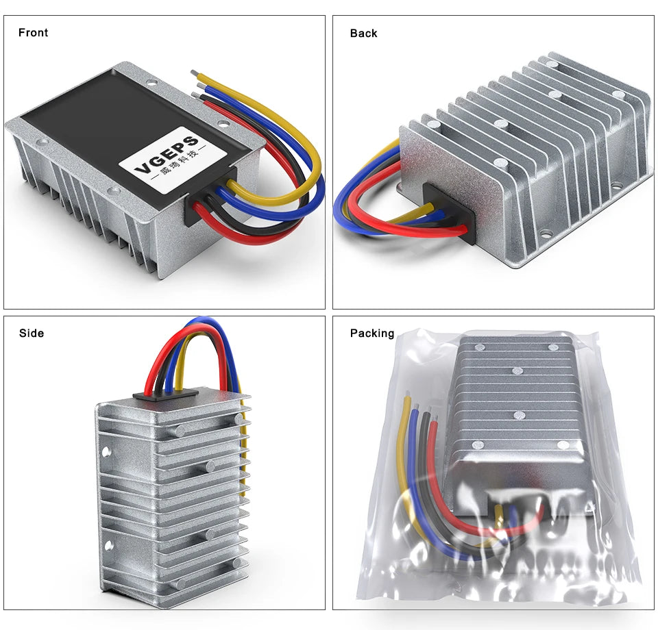 DC-DC Isolated Voltage Regulator Power Supply 120V72V60V48V36V24V12V to 12V Converter Step-Down Module 9-150V