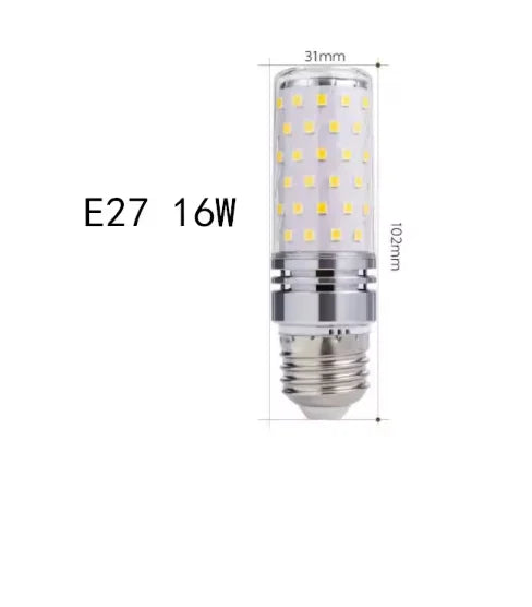E27 B15 B22 E17 12W 16W 25W 40W LED Corn Light Bulb SMD2835 LED Bulb 110V-220V LEDs Candle Light Spotlight