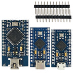 Pro Micro ATmega32U4 5V 16MHz Replace ATmega328 For Arduino Pro Mini With 2 Row Pin Header For Leonardo Mini Usb Interface 1-10