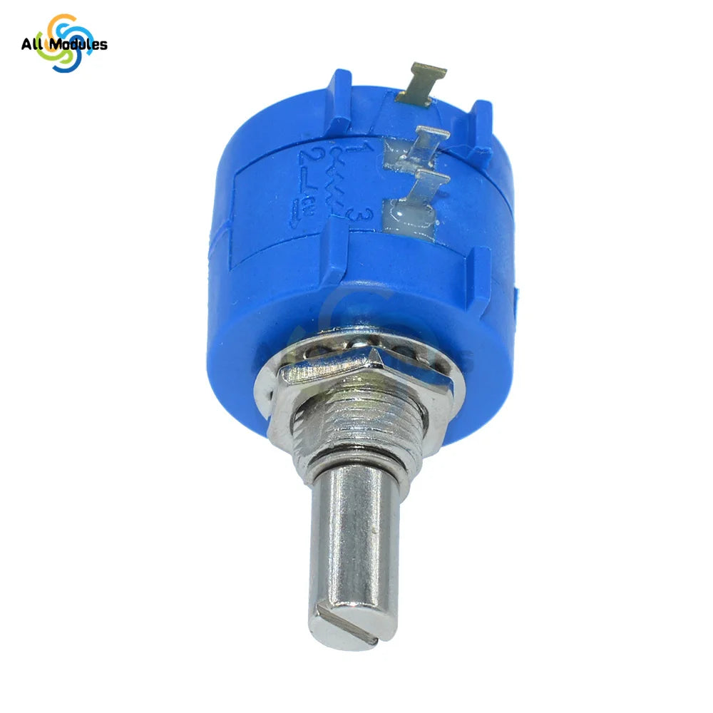 3590S Multiturn Potentiometer 500 1K 2K 5K 10K 20K 50K 100K Ohm Wirewound Potentiometer Adjustable Resistor 3590 102 202 502 103