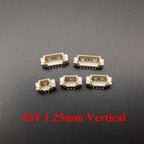 10Pcs SH 1.0mm/JST 1.25mm/ZH 1.5mm/PH 2.0mm/XH2.54mm 2P 3P 4P 5P 6P Horizontal Vertical Male Socket Housing Pin Header Connector