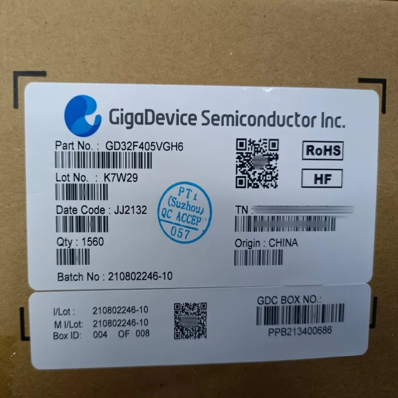 New Original GD32F405VGH6 GD32F405 BGA100 ARM Microcontroller Chipset