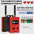 GAT562 30S Pod 30dBm Mesh Radio Node With NRF52840 SX162 GPS LoRa Meshtastic Wireless Device for Meshcore 2000mAh Battery