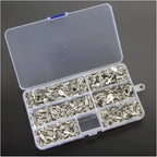 600Pcs 2.8/4.8/6.3mm Male Female Spade Connectors Wire Crimp Terminal Block with Insulating Sleeve Assortment Kit Going