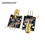 KY-008 650nm Laser sensor Module 6mm 5V 5mW Red Laser Dot Diode Copper Head for