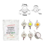 100pcs Green Blue White 5colors Each 20pcs 5730 5050 3528 1210 1206 0805 0603 0402 SMD LED Diode Kit Red  Yellow