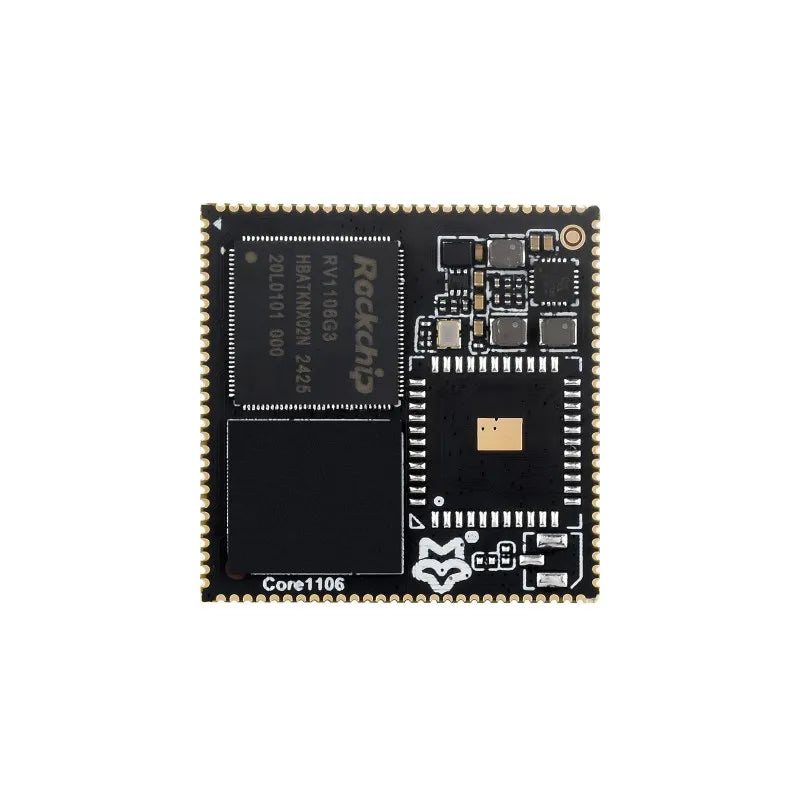 Luckfox Core1106 Core Board Based On Rockchip RV1106 Chip, 8GB eMMC, Integrates ARM Cortex-A7/RISC-V MCU/NPU/ISP Processors
