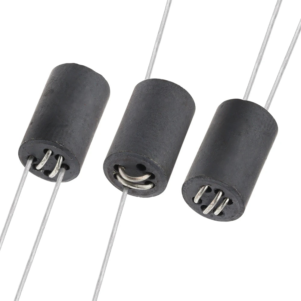 10PCS 6hole through-hole ferrite bead inductor 6*10MM 3T vertical, 6-hole ferrite bead 2.5T horizontal, wide-band anti-interfere
