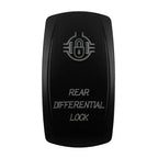 CUSTOM Dual RED Led Laser Etched Rocker Switch ON-OFF ON-OFF-ON (SPST DPDT) for ARB/Carling/NARVA 4x4 Caravan Accessories SUV