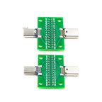 USB 3.1 Connector Type-C Adapter Plate PCB Board Female Male Head Convertor 2*13P to 2.54MM Transfer Test Board USB3.1 Module