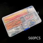 65/140/560/840Pcs/Box Solderless Breadboard Jumper Wires U Shape Breadboard Jumper Cable Wire Kit for DIY Arduino Breadboard