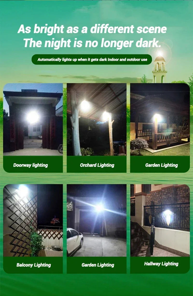 Solar Lights Outdoor 234LED 3 Modes Motion Sensor Flood Lights with Remote IP65 Waterproof Security Solar Lights for Outside