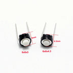10/20/50/100PCS SKRGAED010 ALPS Tact Switch White Black Touch Switch 6*6*5mm 6x6x4.3mm DIP Tactile Push Button Micro Switch