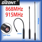 Support Custom 2PCS LoRa Module Antenna for Meshtastic 868MHz 915MHz Soft Antenna Omni High-Gain Whip Antenna SMA Head Connector