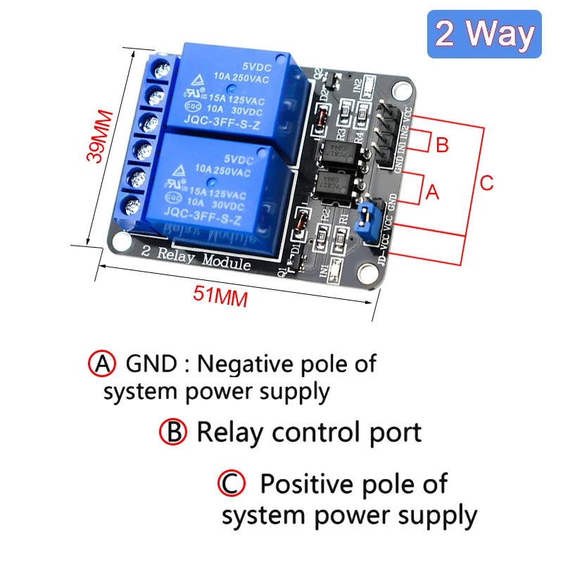 5V 12V 24V Relay Module With Optocoupler Relay Output 1 2 4 6 8 16Way Relay Module For Arduino PLC Automation Equipment Control