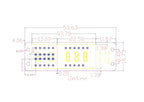 MAX7219 0.36 Inch 5 Bits Digital LED Display 7 Segment Module 6 Color Available for Arduino STM32 STC AVR ESP32 Unwelded