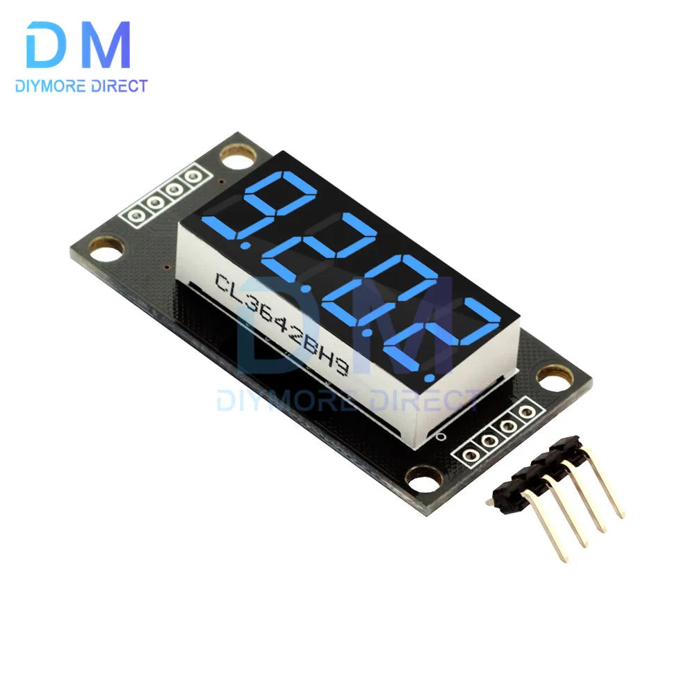 TM1637 LED Display Module For Arduino 0.36 Inch 7 Segment 4 Bits Clock RED Anode Digital Tube Four Serial Driver Board Pack