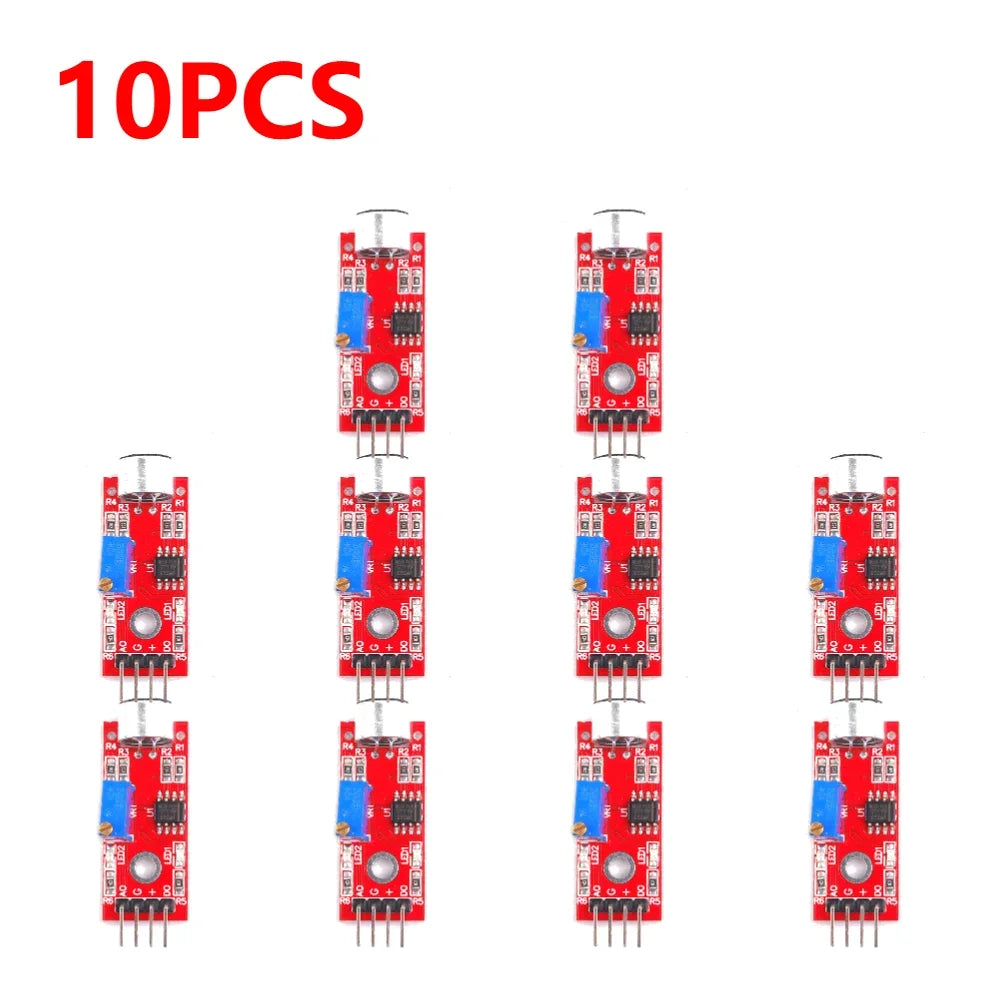 1-10PCS KY-037 High Sensitivity Sound Detection Module DC 4-6V LM393 Microphone Sensor Detection Module For arduino AVR PIC