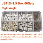 JST Box SH1.0/MX1.25/PH2.0/XH2.54/VH3.96/SM2.54/SYP Pitch Connector Terminal Kit SMD/Straight/Right Angle Type DIY