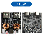 PD140W  /100W Fast Charging Module Full Protocol DIY Motherboard intelligent Desktop Charger supports PD QC AFC FCP VOOC