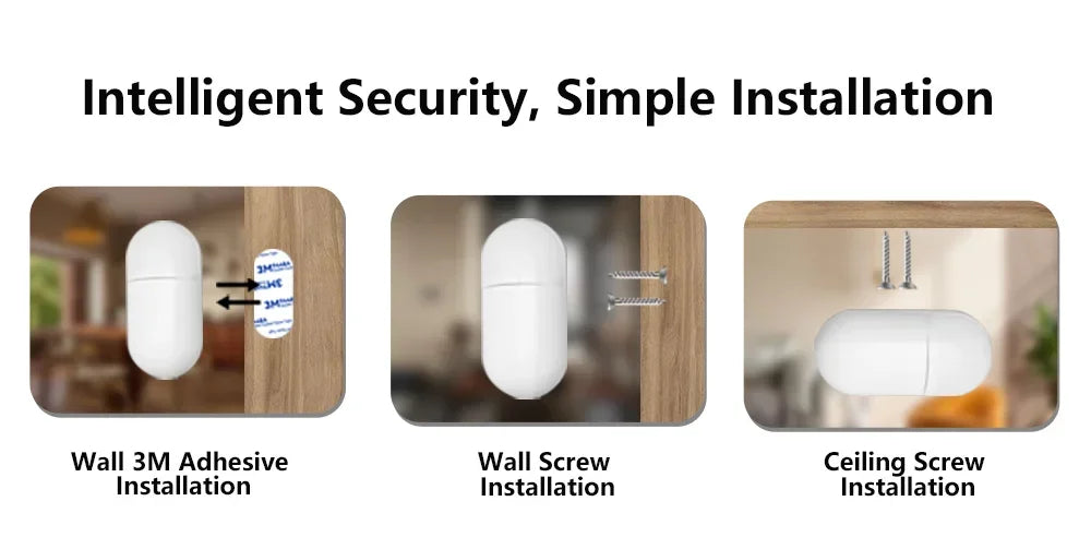 Meian Tuya Zigbee 12m Human Motion Sensor Smart Home Anti Pet PIR Motion Sensor Detector Alarm Security Smart Life APP