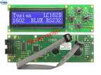 RS232 1602 16x2 LCD Display  Module  LC162D 3 size Blue Green Screen with switch AT89S5224AU Industrial Lcd Factory