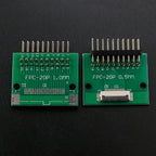 1PC FPC/FFC Adapter Board 0.5mm To 2.54mm Connector Double Row Straight Needle 4/6/8/10/12/14/15/16/18/20/22/24/26/30/34/36 Pin