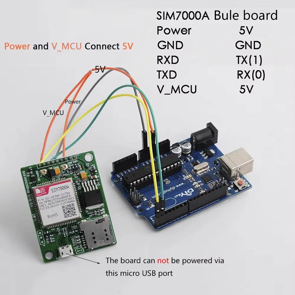 SIM7000G SIM7000A GSM GPS Module NB IoT eMTC Quad Band FDD LTE B2 B4 B12 B13 Board Compatible with Arduino Raspberry Pi PC