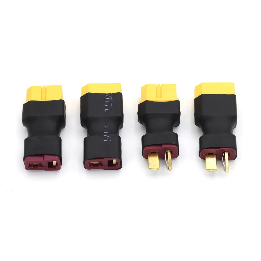 1/5/10Pc XT60 Male/Female to T Plug Male/Female Connector Conversion Adapter For RC Helicopter Quadcopter LiPo Battery Connector