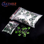 180PCS Polyester Film Capacitor Kit 100V 1nF 1.5nF 2.2nF 100nF 2A102J 2A471J 2A222J 2A392J 2A332J 2A472J 2A103J 2A473J 2A563J