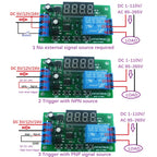 DC 5V 12V 24V Multifunction Pulse Counter Trigger Delay Timer Relay Simple PLC Module for Smart Home