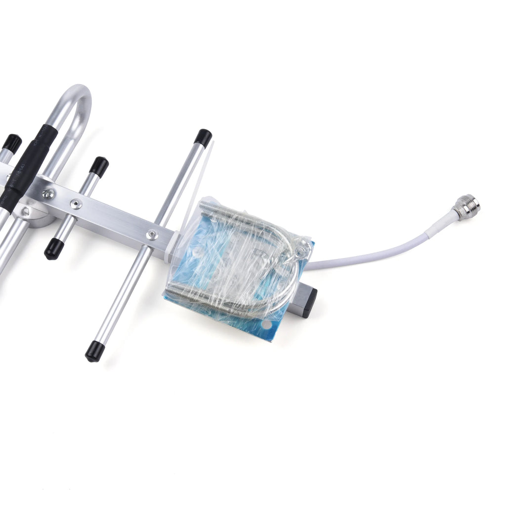 10dBi Outdoor Yagi Antenna 698-2700MHz For 2G 3G 4G LTE N Female Connector RG58 Coaxial Cable With SMA Male Extension Cable