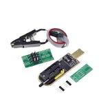 CH341A/CH341B USB Programmer Module for SOIC8 SOP8 EEPROM 93CXX 24CXX 25CXX Series BIOS Flash Test Clip DIY Kit