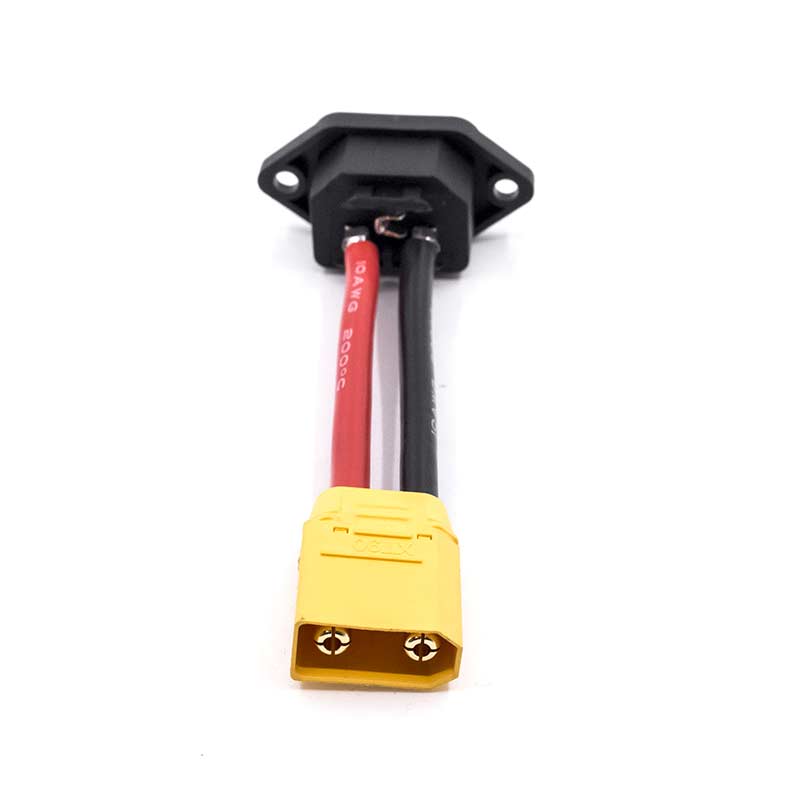 Battery Car Charging Wire Penc with DC Power Supply Female Base XT90 New Energy Cable 3pin AC Power Charging Plug