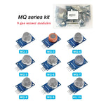 MQ series kit MQ-2 MQ-135 9 gas sensor modules MQ-2 MQ-3 MQ-4  MQ-5 MQ-6 MQ-7 MQ-8 MQ-9
