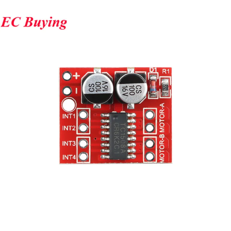 1Pc-10Pcs L298N A3967 DC Stepper Motor Driver Module four-way Controller Board L298 PWM Speed Dual H Bridge Smart Car Robot