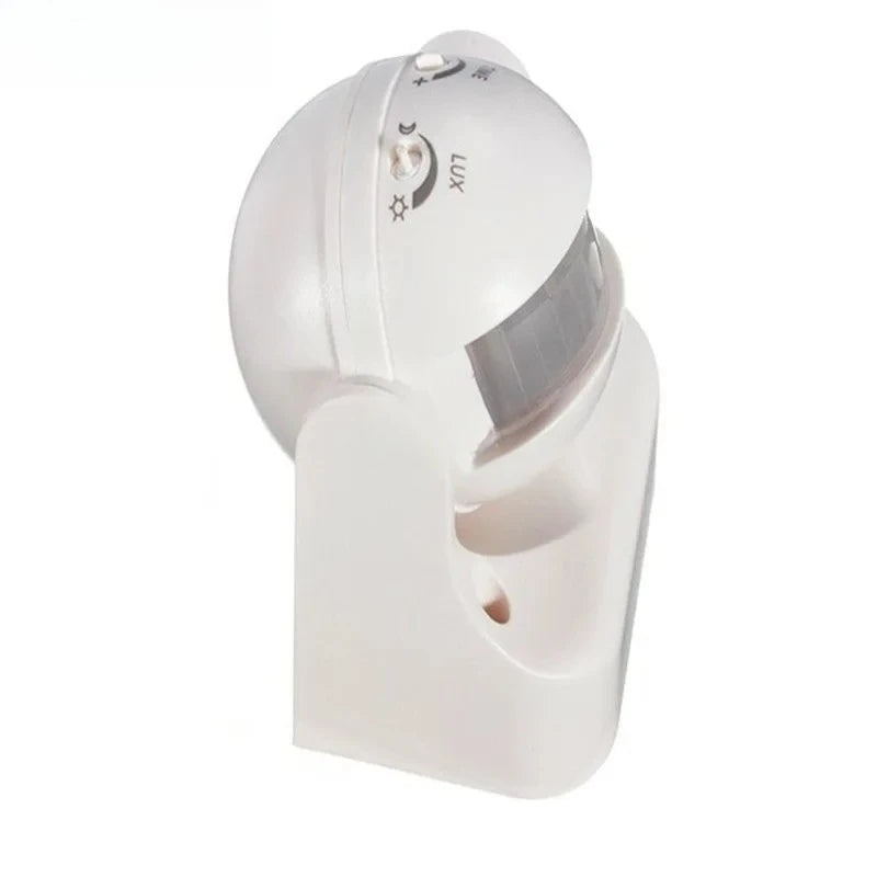 AC 220V - 240V 180 Degree Outdoor IP44 PIR Infrared Motion Sensor Detector Round Mini Smart Delay Light Switch