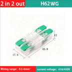 Fast Wiring Wire Connectors Splitter Terminal Blocks Quick Plug-in Connector Conductor Cable Junction Box
