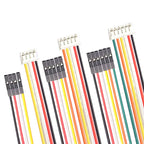 10Pcs ZH1.5MM to Dupont cable electronic wire-2P/3P/4P/5P/6 Pin To 2.54mm Dupont Female Wire Connector Color Cable