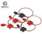 Medium 32V Car Waterproof Fuse Holder Socket 18/16/14/12/10AWG Auto Motorcycle Motorbike Blade Fuse 3A 5A 7.5A 10A 15A 20A 25A