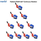Feetech FS90R Micro Servo 360 Degree Continuous Rotation 4.8-6V 1.5KG RC Servo Motor 9g for Arduino Robotic Helicopter Airplane