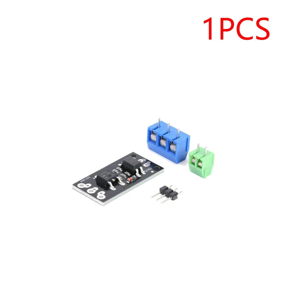 1-10pcs HW-532B LR7843 FET Module Isolated MOSFET MOS Tube FET Module Replacement Relay Board for Motor Start Stop Control