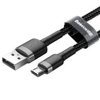 Baseus USB Micro Cable Quick Charge 3.0 Cable Fast Charging for Huawei P30 Xiaomi USB-C Charger Wire