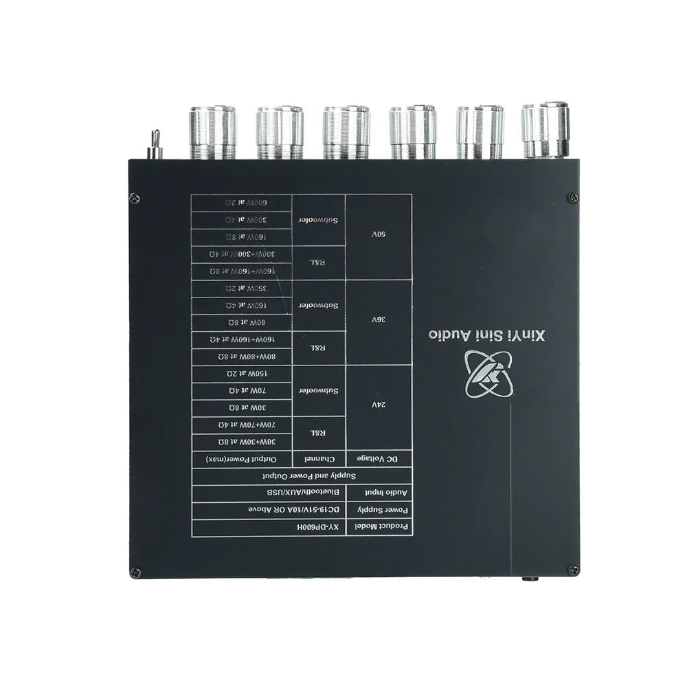 XY-DP600H High-Power Bluetooth Digital Sound Amplifier Board 2.1 Channel Subwoofer 300W*2+600W TPA3255 Chip for Home DIY Speaker